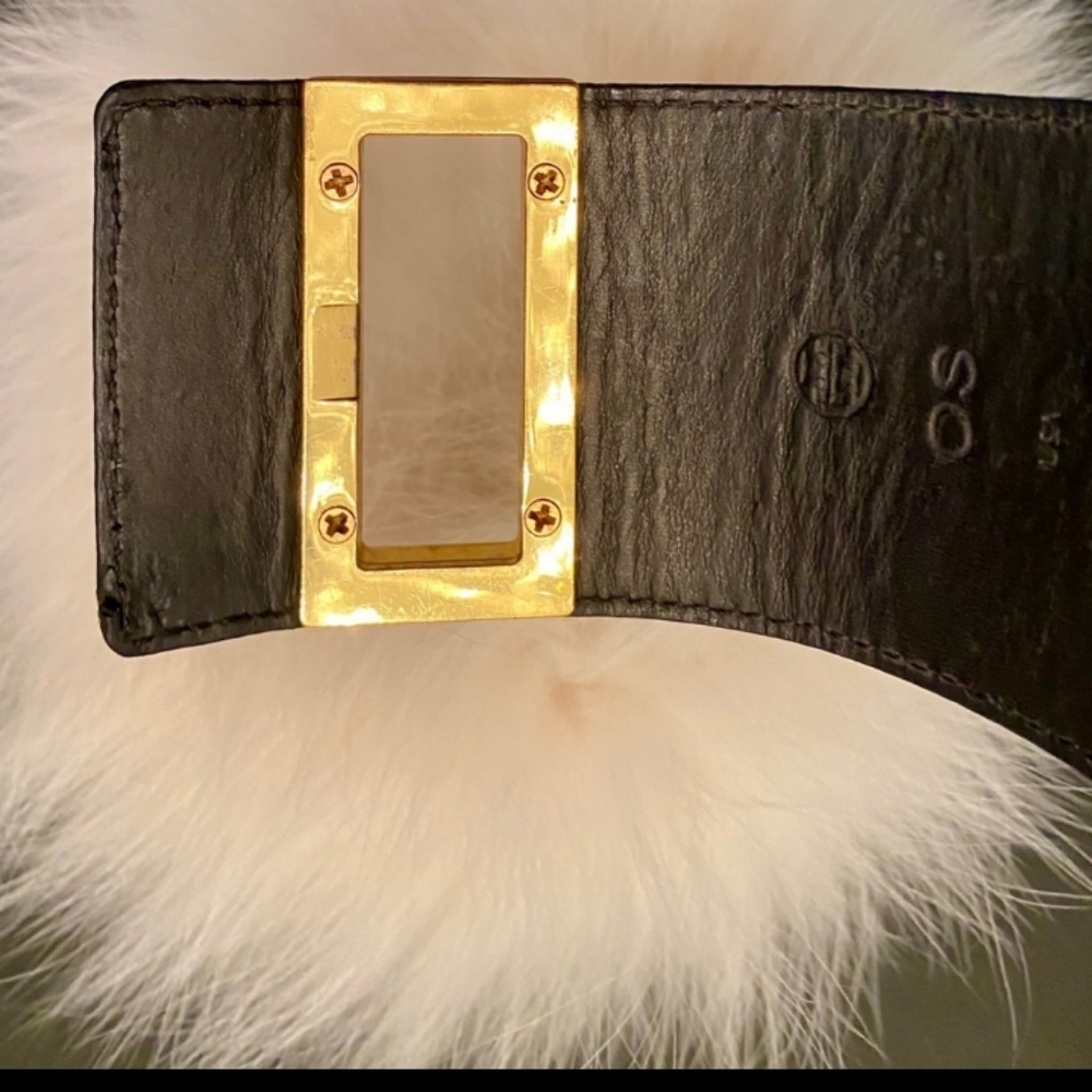 Tory Burch Cuff Snakeskin and Gold Studd - Picture 9 of 12